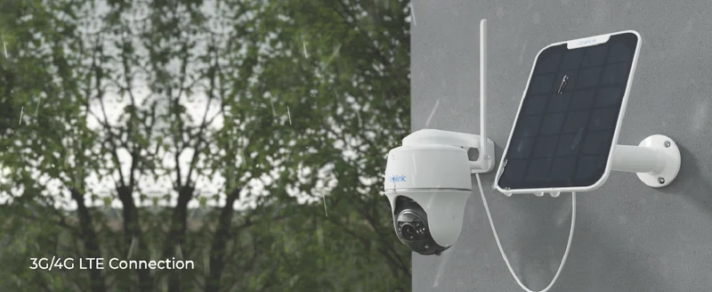 Reolink Go Ultra 4K 4G Pan Tilt Wireless Security Camera + Solar Panel