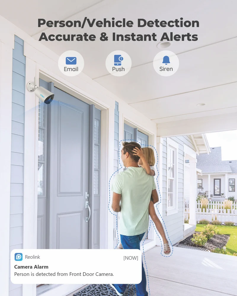 Reolink Outdoor Wireless Security Camera + Solar Panel