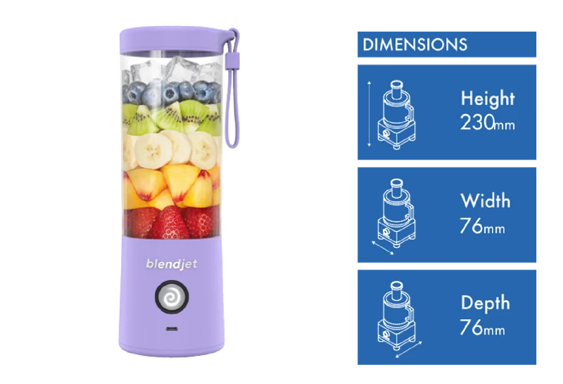 BlendJet Portable Blender Lavender
