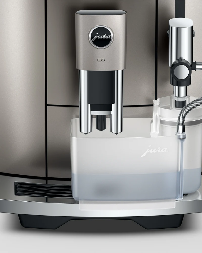 JURA E8 Midnight Silver Automatic Coffee Machine