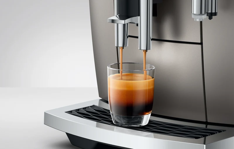 JURA E8 Midnight Silver Automatic Coffee Machine
