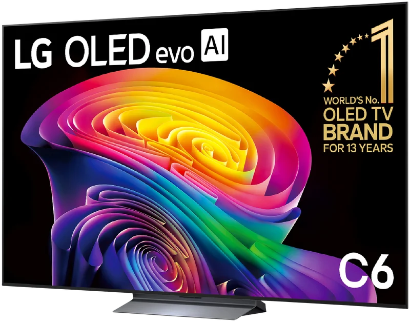 LG 77" OLED EVO AI C6 4K Smart TV 2026