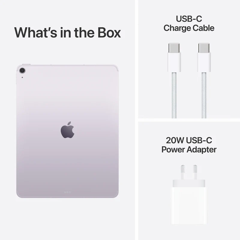 Apple iPad Air 13" M3 Wi-Fi + Cellular 256GB - Purple