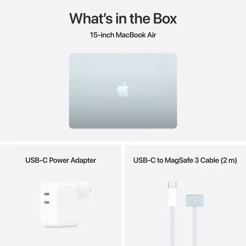 Apple MacBook Air 15" M4 chip 24GB 512GB - Sky Blue