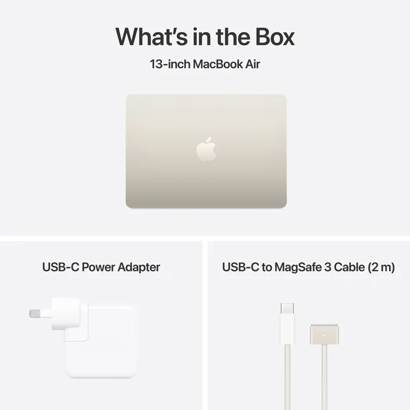 Apple MacBook Air 13" M4 chip 24GB 512GB - Starlight