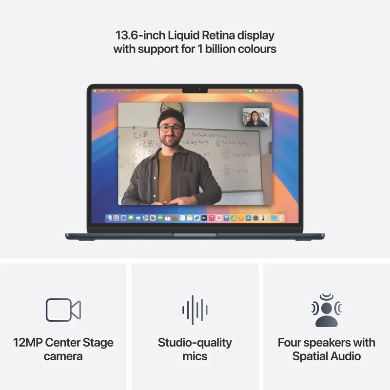 Apple MacBook Air 13" M4 chip 16GB 512GB - Midnight