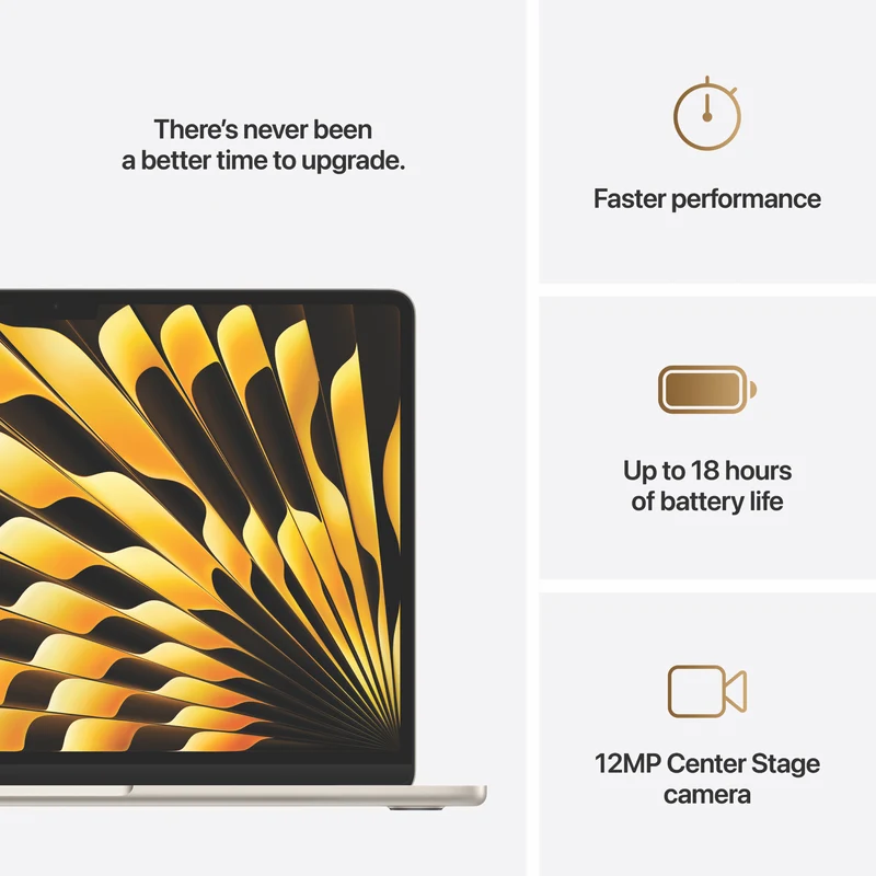 Apple MacBook Air 13" M4 chip 16GB 512GB - Starlight