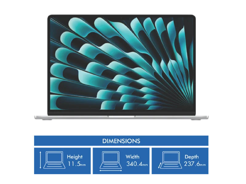 Apple MacBook Air 15" M4 chip 16GB 256GB - Silver
