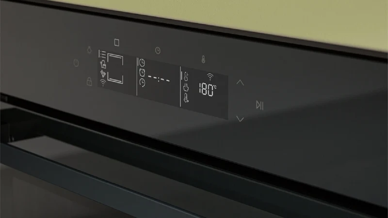 Haier 500 Series 60cm Pyrolytic Oven, 14 Function, Air Fry, Steam Assist, Black