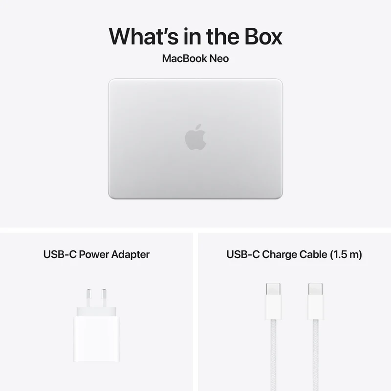 Apple MacBook Neo 13" A18 Pro chip 8GB 256GB - Silver