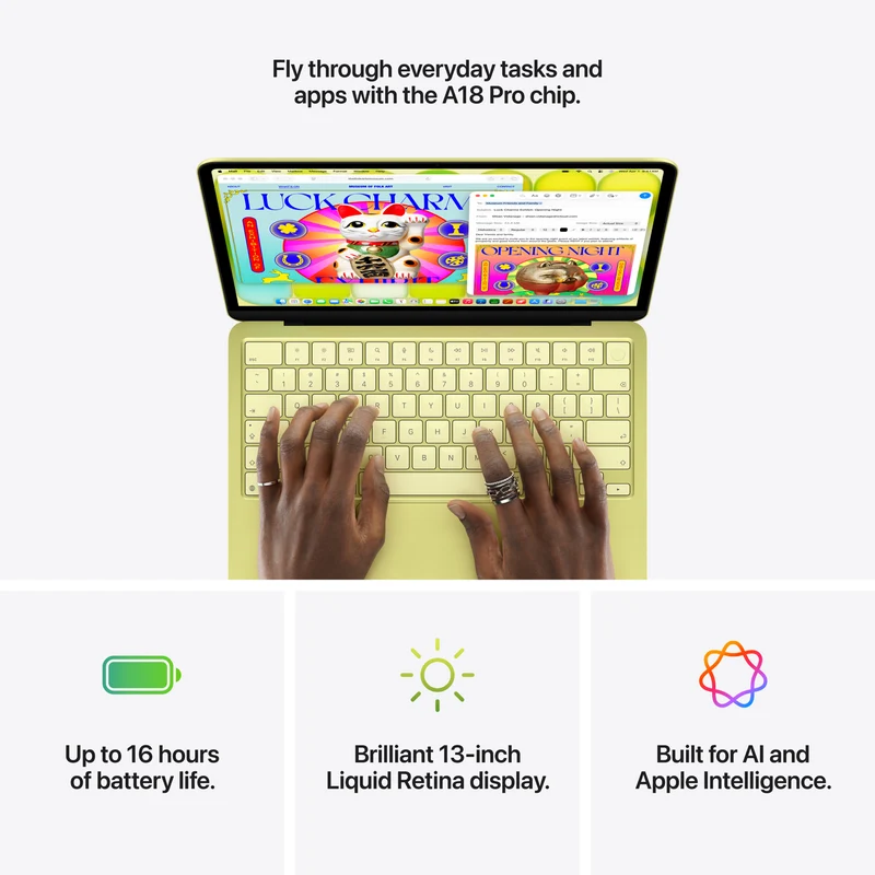 Apple MacBook Neo 13" A18 Pro chip 8GB 512GB Touch ID - Indigo