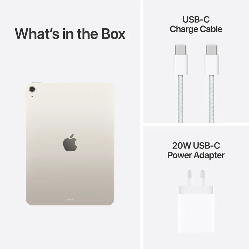 Apple iPad Air 11" M4 Wi-F 1TB - Starlight