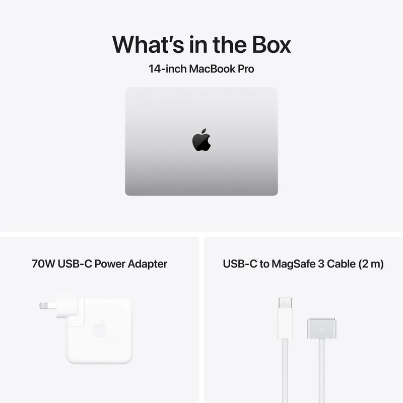 Apple MacBook Pro 14" M5 Pro chip 18-core CPU, 20-core GPU 24GB 2TB - Silver