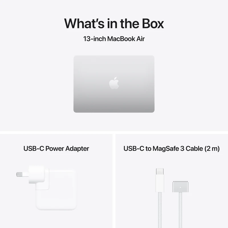 Apple MacBook Air 13" M5 chip 10-core CPU, 10-core GPU 16GB 1TB - Silver