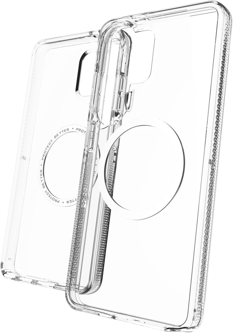 ZAGG Samsung Galaxy S26 Ultra Crystal Place Snap Case Clear