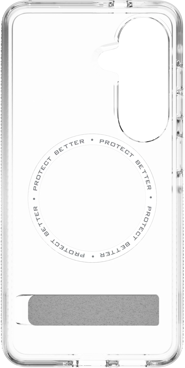 ZAGG Samsung Galaxy S26 Crystal Palace Snap Kickstand Case Clear