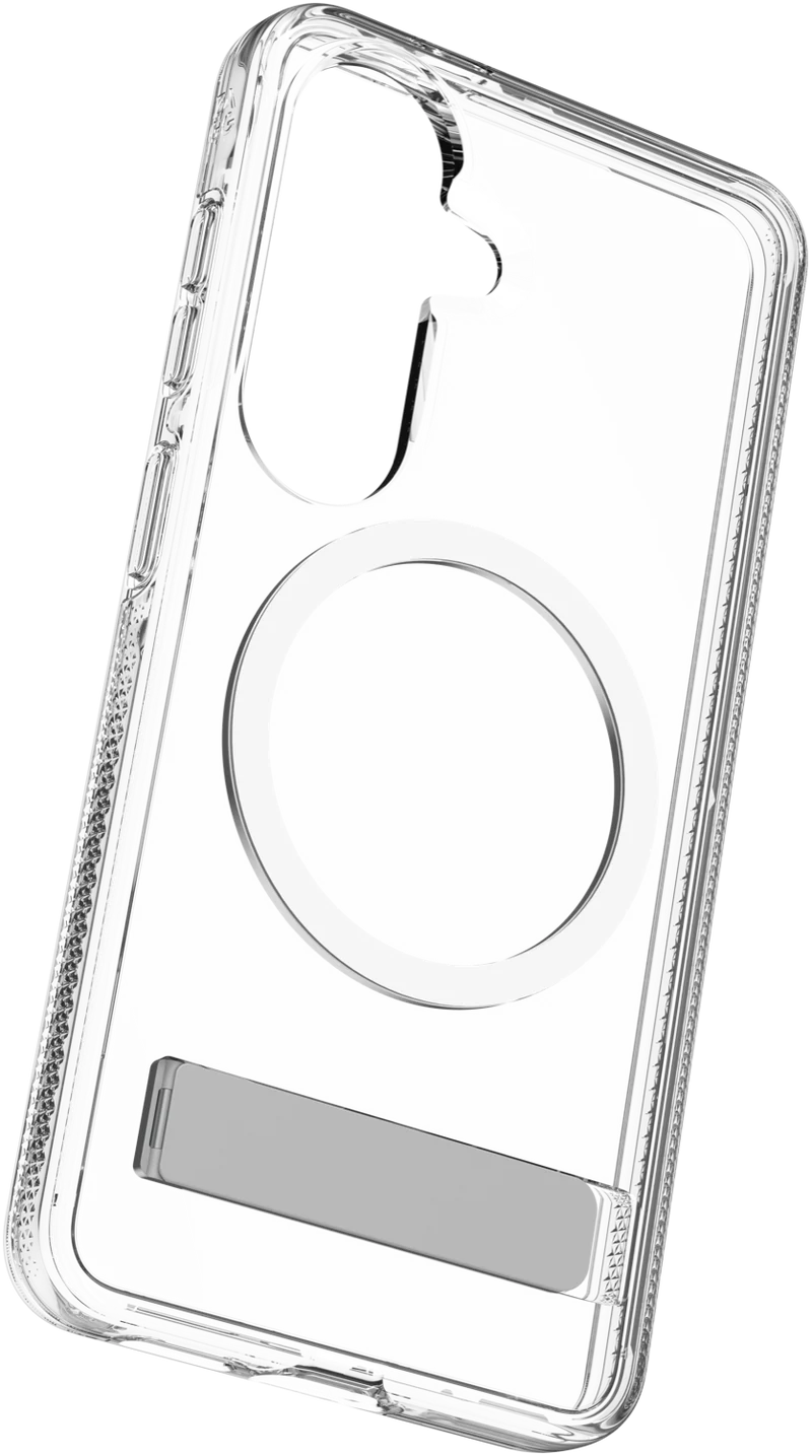 ZAGG Samsung Galaxy S26 Crystal Palace Snap Kickstand Case Clear