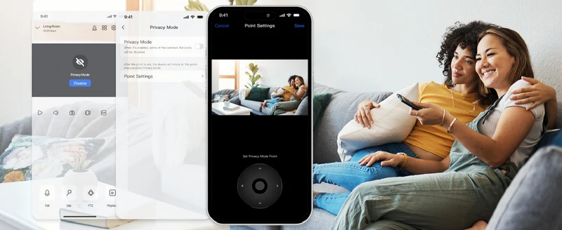 Reolink E321 3MP HD Indoor WiFi PT Security Camera