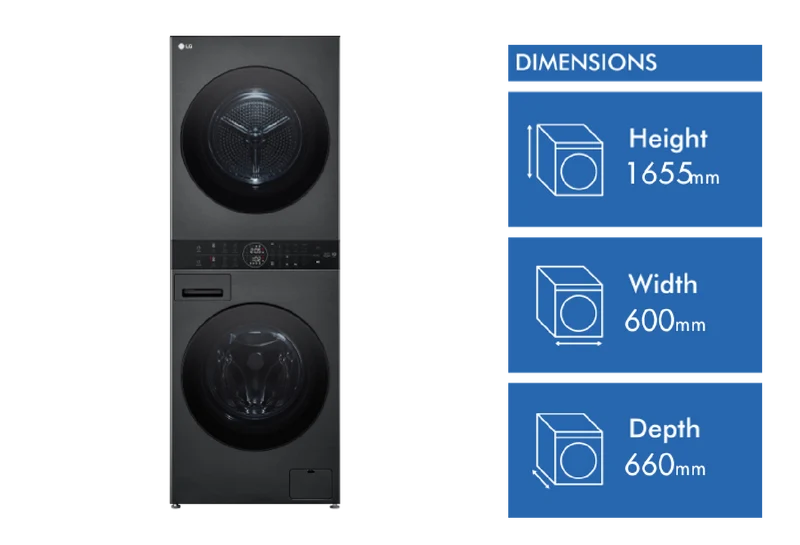 LG WashTower 12kg-10kg Combo Washer Dryer