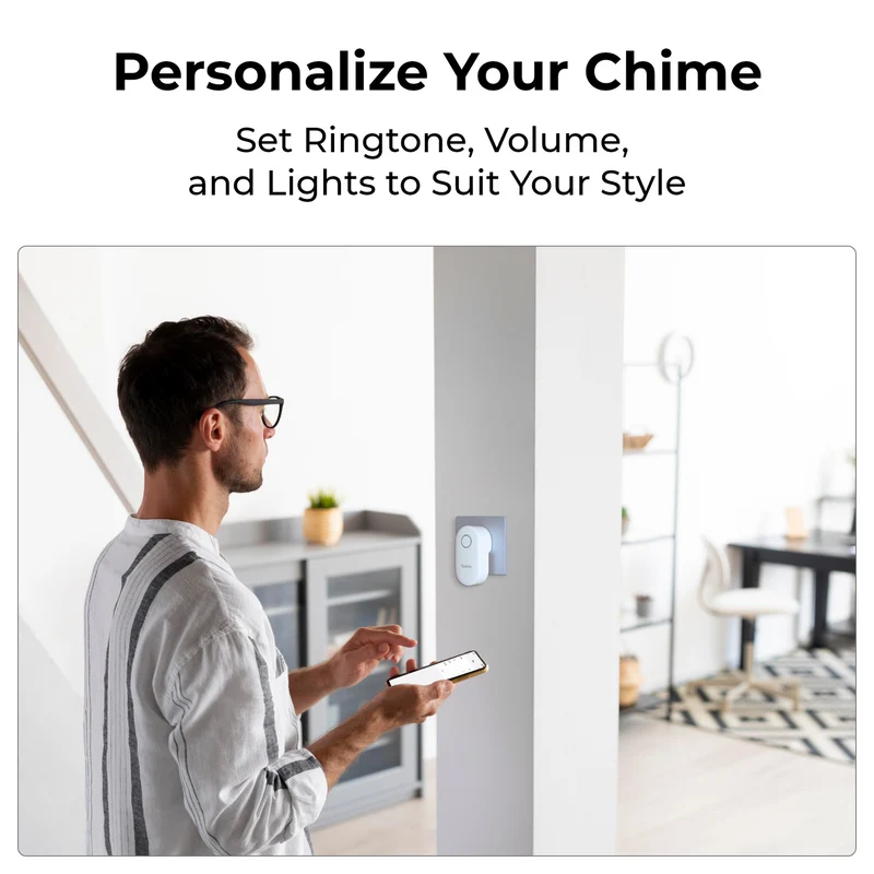 Reolink Wireless Battery Doorbell 2K with Chime