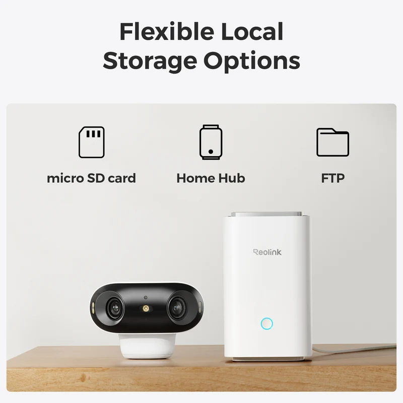 Reolink 4K Dual Lens Argus 4 Pro + Solar Security Camera