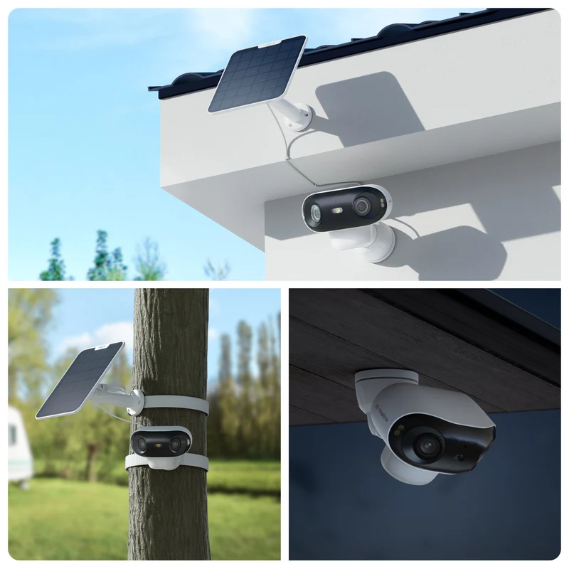 Reolink 4K Dual Lens Argus 4 Pro + Solar Security Camera