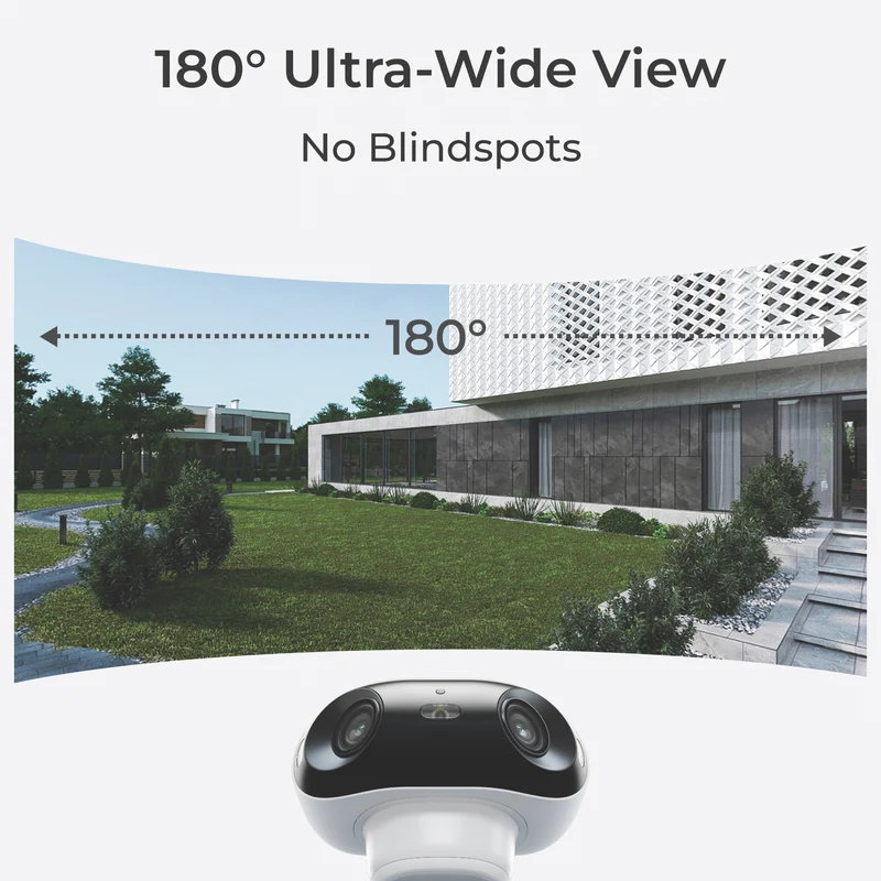 Reolink 4K Dual Lens Argus 4 Pro + Solar Security Camera