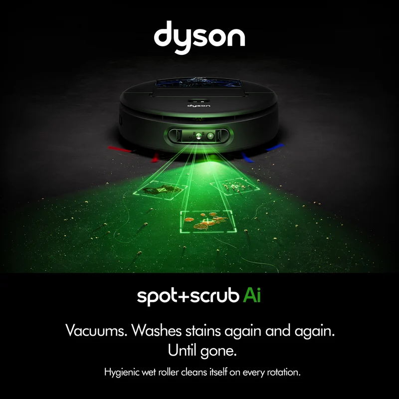 Dyson Spot+Scrub Ai Wet & Dry Robot Vacuum