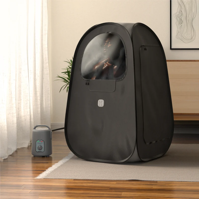Homedics Essential Personal Steam Sauna - Black