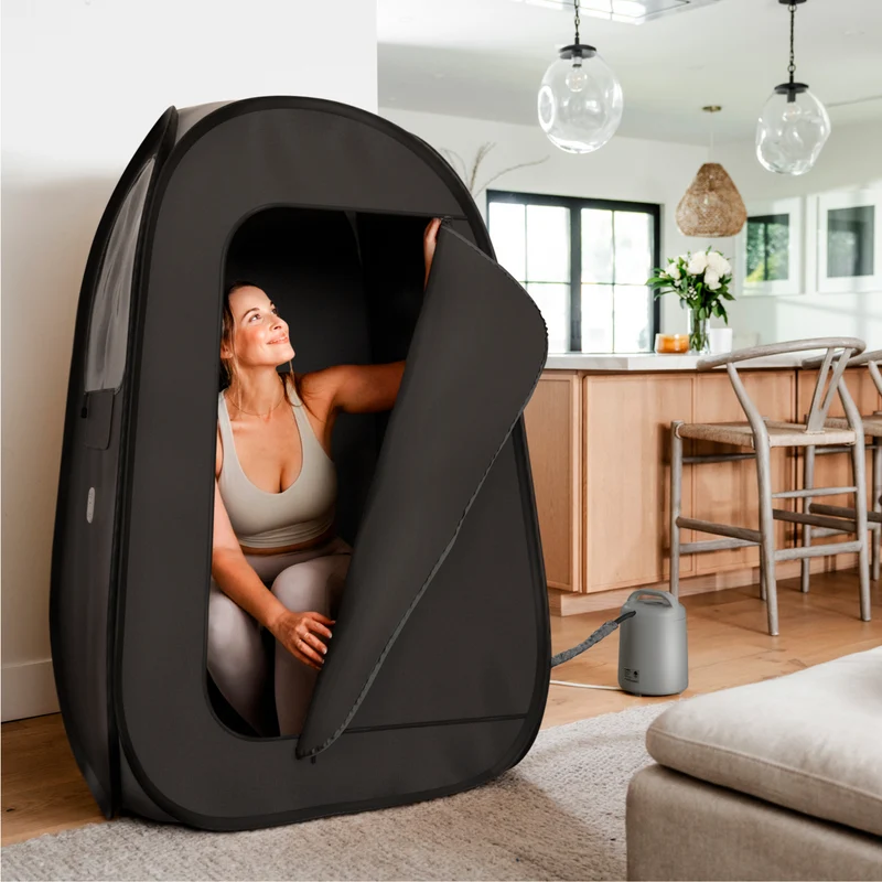 Homedics Essential Personal Steam Sauna - Black