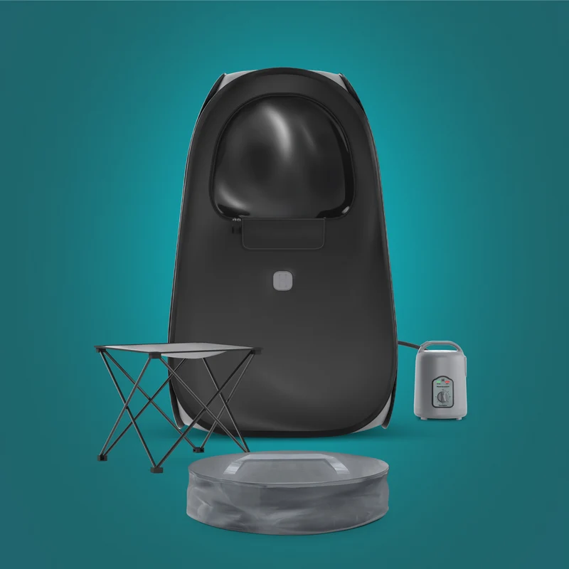 Homedics Essential Personal Steam Sauna - Black