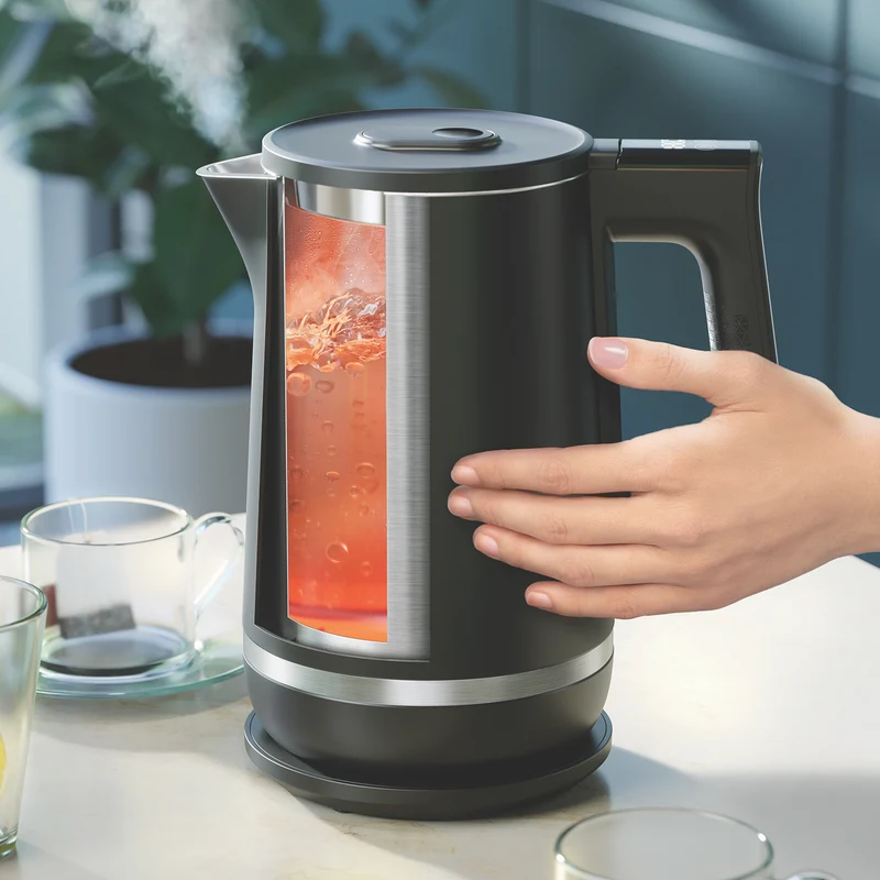 Philips 7000 Series Kettle Black With Temperature Control