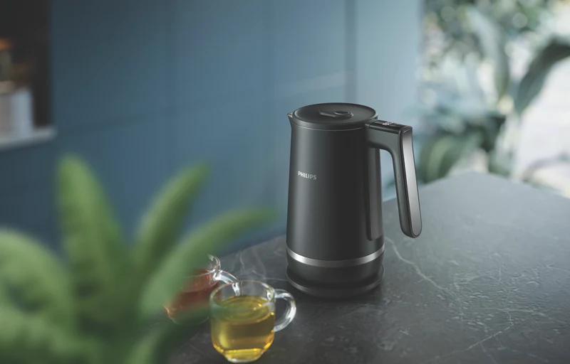 Philips 7000 Series Kettle Black With Temperature Control