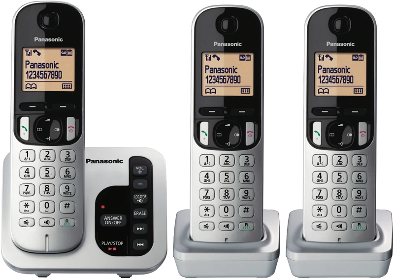 Panasonic Cordless 223 Phone Triple Pack