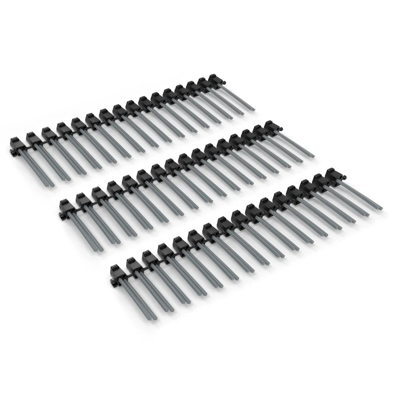Borstenband Unkrautentferner 3er Pack