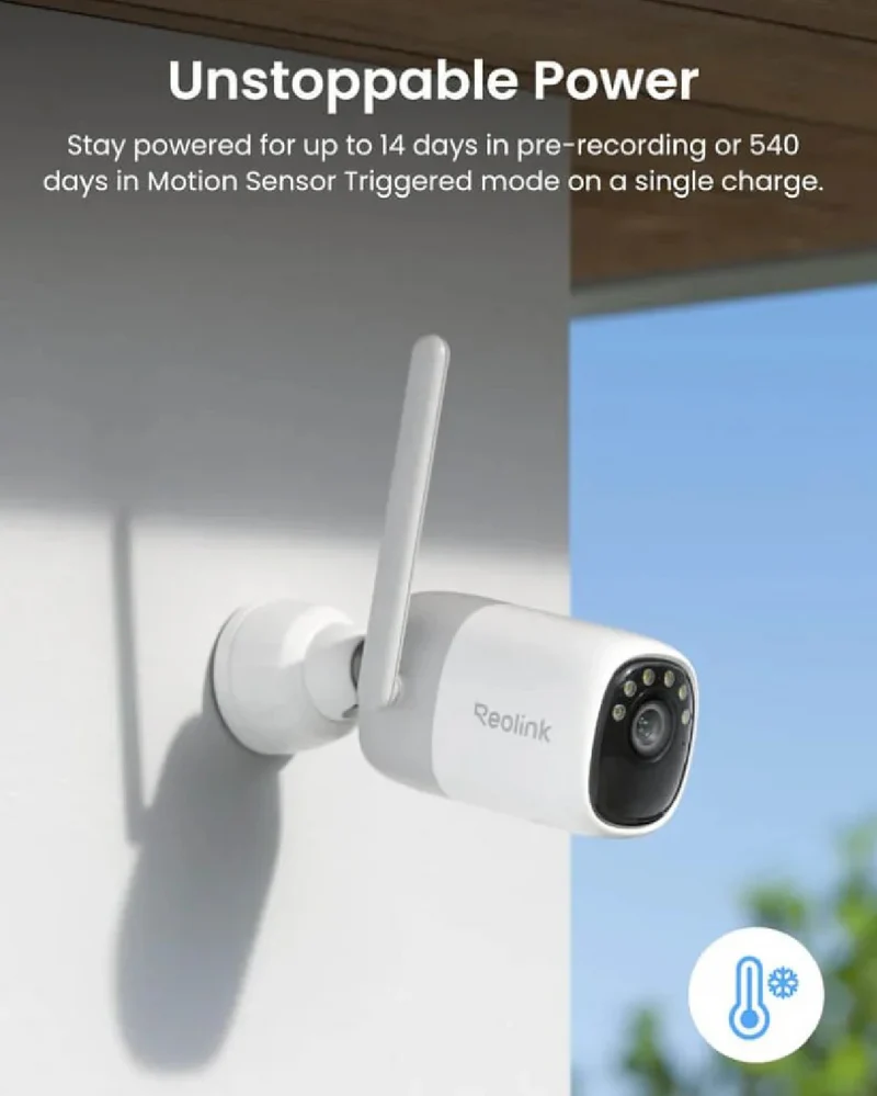 Reolink Altas Battery Camera 2K Pre-Recording