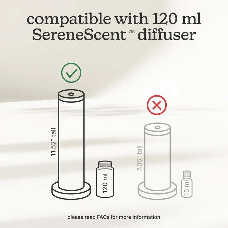 Homedics SereneScent 120ml Oil - Gilded Amber & Tonka