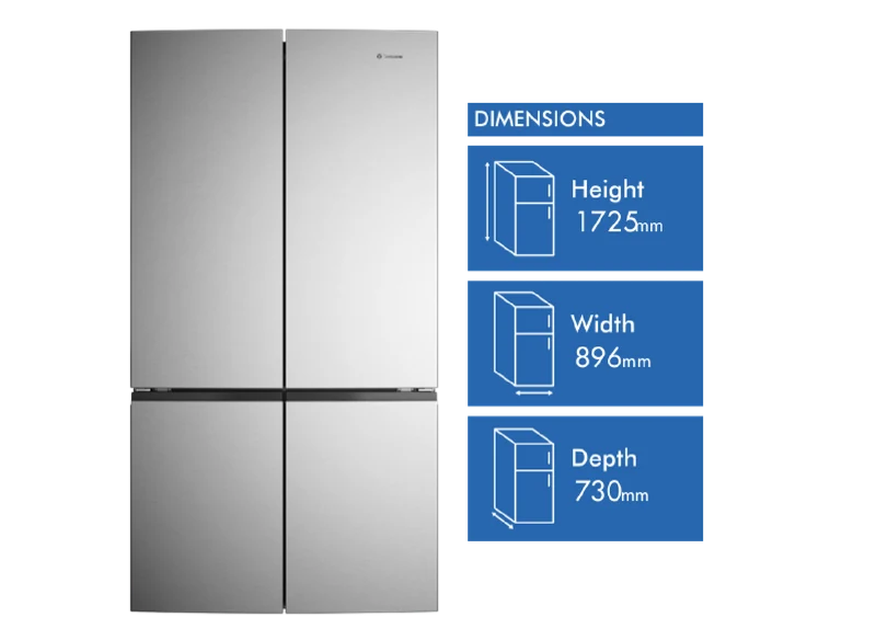 Westinghouse 547L Quad Door Refrigerator