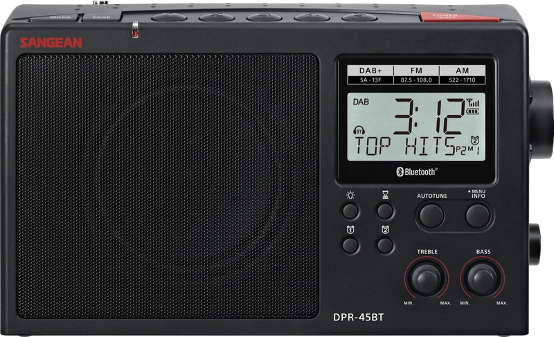 Sangean DAB+ AM/FM Portable Bluetooth Radio