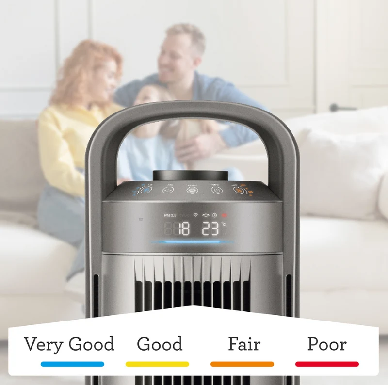 Breville the AirRounder Max Connect Purifier, Fan & Heater