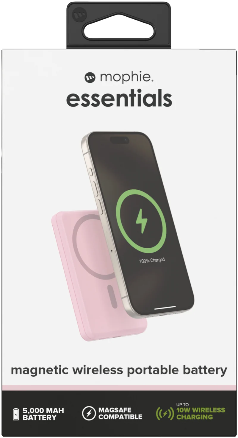 Mophie Essential Snap+ PowerStation 5K Pink