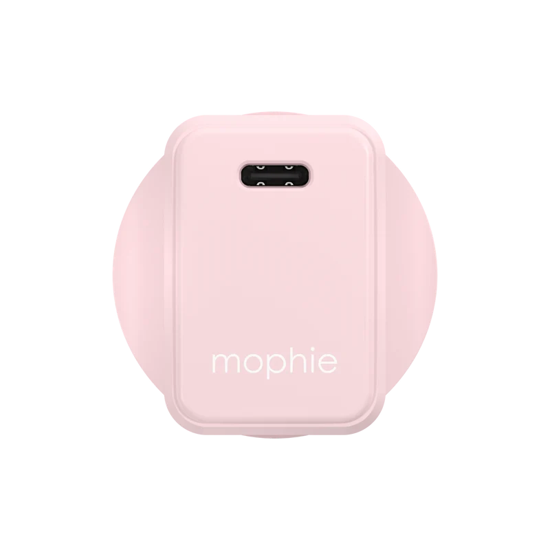 Mophie Essential 30W USB-C Wall Charger & C-C Cable Pink